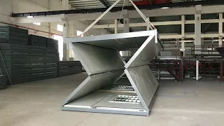 FOLDING CONTAINER / CONTENEDOR PLEGABLE