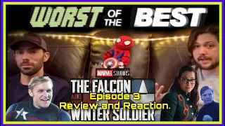 Worst of the Best: The falcon and the winter soldier. Episode 3. Reaction/Review and Kat Dennings.