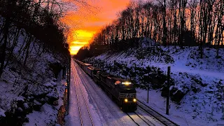 2022 Winter Railfanning on NS Pittsburgh Line - Selected Videos from Day 1 & Prior (12/27 & 28/2022)