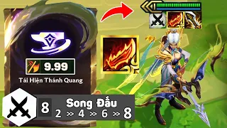 BẮN GÃY CUNG VỚI ASHE 3 SAO 8 SONG ĐẤU + CUỒNG ĐAO ÁNH SÁNG TĂNG 999% TỐC ĐÁNH LÀ CÓ THẬT MÙA 11