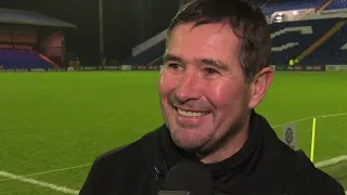 Nigel Clough on Stockport win