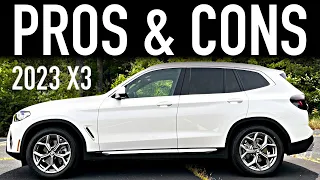 Pros & Cons of the 2023 BMW X3