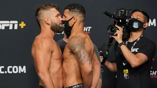 Teve confusão! Veja TODAS as encaradas para o UFC Vegas 24