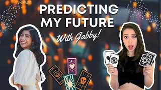 Tarot Cards with Gabby Shaikh (AKA Glow Pop from the Super Pops)! - Can She Predict the Future?!