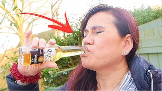 Getting My Asian Mom Drunk! *BAD IDEA*