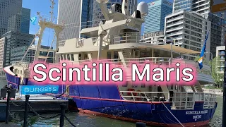 The Only Super Yacht of Its Kind  MY 'Scintilla Maris'