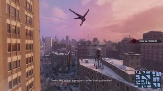 Marvel's Spider-Man Miles Morales SWINGING THOUGH THE CITY ( 1 Hour long) PS5