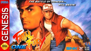 Fatal Fury ONE - Ryu Gameplay -  v1.5 Full Version [Sega Genesis]