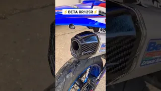 Sound Test Beta RR125r Supermoto ⚡ #shorts #4stroke #betarr125r #soundcheck