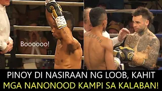 MATAPANG NA PINOY HINDI NASIRAAN NG LOOB, KAHIT MGA MANONOOD KAMPI SA KALABAN!