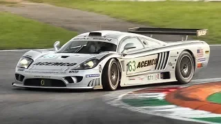 2004 Saleen S7-R "Evo" GT1 ex Acemco: Accelerations, Warm-Up & Sound!