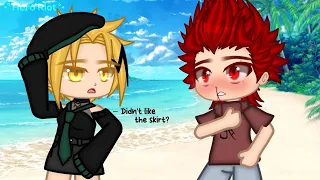 Didn't like the skirt? || Meme || Slytherin Kaminari || KiriKami ft. Mina || BNHA/MHA x HP