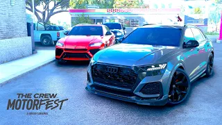 THE CREW MOTORFEST - Audi RSQ8 & Lamborghini URUS 2017 | PS5 - 4K