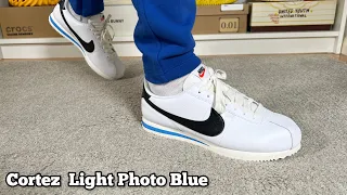 Nike Cortez Light Photo Blue Review& On foot