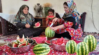 Do not throw away the watermelon peel!! Cooking Delicious Watermelon Jam And Juice