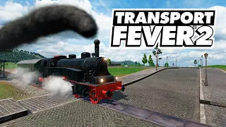 Transport Fever 2 - Первый поезд! #9