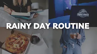 RAINY DAY ROUTINE ☔  cozy day at home VLOG