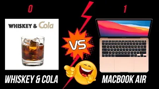 Ti küldtétek: Whisky Cola vs. MacBook Air 0:1 | Ragadós billentyűzet tisztítása...