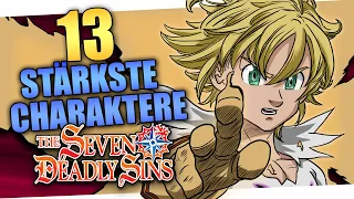 Die 13 Stärksten Charaktere aus Seven Deadly Sins! | SerienReviewer