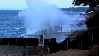 METEO#39 L'entrée du Bassin d'Arcachon en pleine tourmente