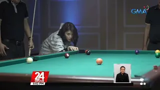 "Bolera" star Kylie Padilla, nakipagtagisan ng pool skills laban sa billiard champs... | 24 Oras