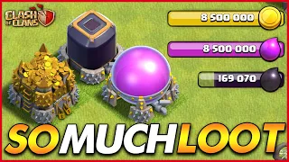 MY STORAGES ARE OVERFLOWING WITH LOOT!! | Farm to Max - Town Hall 10