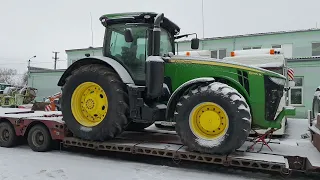 John Deere 8345 R, 2015 рік, у нас на базі.