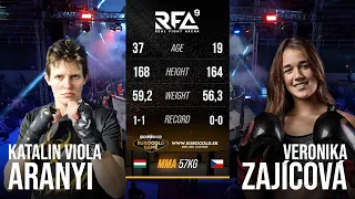 Katalin Viola Aranyi VS Veronika Zajícová | RFA 9 | Prievidza | 22. 4. 2023