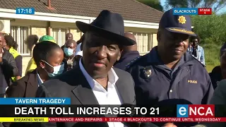 Police Minister Bheki Cele visits Scenery Park