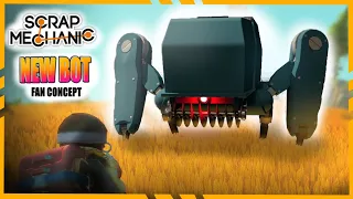 --BALE-BOT--New enemy for Scrap Mechanic (concept)