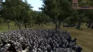 Third age total war: Sauron vs 1500 men of Gondor