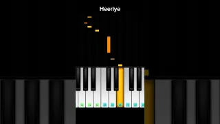 Heeriye | Easy Piano Tutorial |