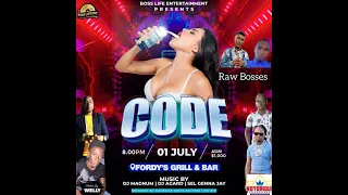 NOTORIOUS IN NEW AMSTERDAM BERBICE @ THE CODE///ENSURE PARTY 2022