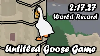 Untitled Goose Game Speedrun - 2:17.27 - World Record