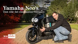 Yamaha Neo's 2022 | Test ride of the "50cc" electric scooter (ENG SUBS)