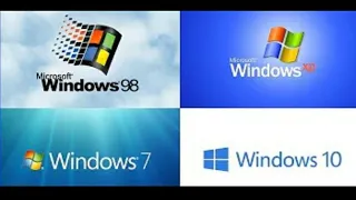 Evolution of Windows Startup Screen 1993-2021