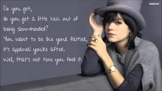 Fuck You - Lily Allen (Lyrics)