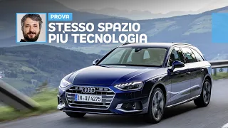 Audi A4 Avant, il comfort della tecnologia. E del mild hybrid