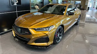 Tiger Eye Pearl 2023 Acura TLX Type-S