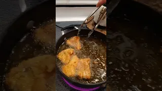 Fried Catfish Nuggets!! 😋 (Whisker Seeker Fish Fry Mix - Taste test)