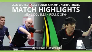 Gardos/Habesohn vs Ly/Martin | MD R64 | 2023 ITTF World Table Tennis Championships Finals