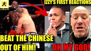 MMA Community reacts to Sean Strickland SHOCKING the world by destryoing Israel Adesanya,UFC 293