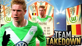 THROWBACK WOLFSBURG KEVIN DE BRUYNE TEAM TAKEDOWN!!!