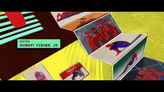 Spider-Man: Into The Spider-Verse – Main on End Title Sequence [HD]