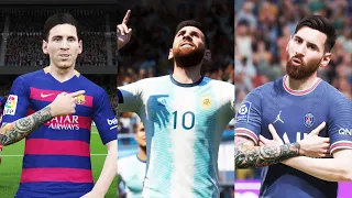 LIONEL MESSI IN EVERY FIFA (06-22)
