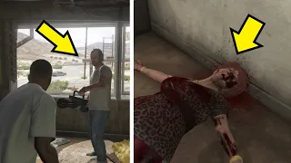 What happens if you Kill Trevor's Mom in gta 5