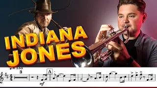 Indiana Jones Theme Trumpet Cover (with Sheet Music)