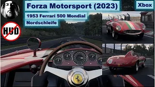 Forza Motorsport - Nordschleife - 1953 Ferrari 500 Mondial - Ohne HUD - Cockpit View - Xbox Series X