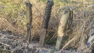 Gerber strongarm тест з Morakniv Companion і Грім Біла Зброя