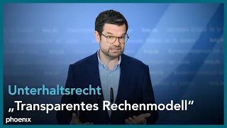 Bundesjustizminister  Buschmann äußert sich zu Unterhaltsrecht